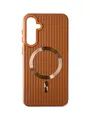 Чохол Ribbed Case with MagSafe для Samsung S23 FE (brown)