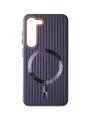 Чохол Ribbed Case with MagSafe для Samsung S23 FE (purple)