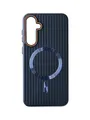 Чохол Ribbed Case with MagSafe для Samsung S23 FE (dark blue)