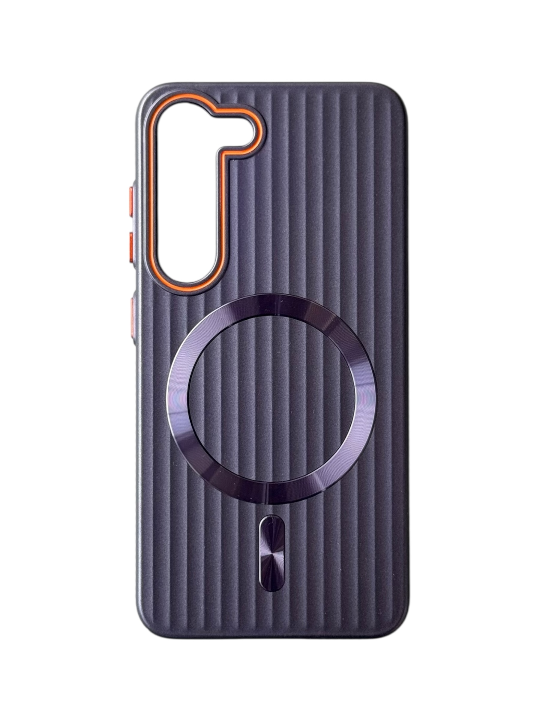 Чохол Ribbed Case with MagSafe для Samsung S23 Plus (purple)
