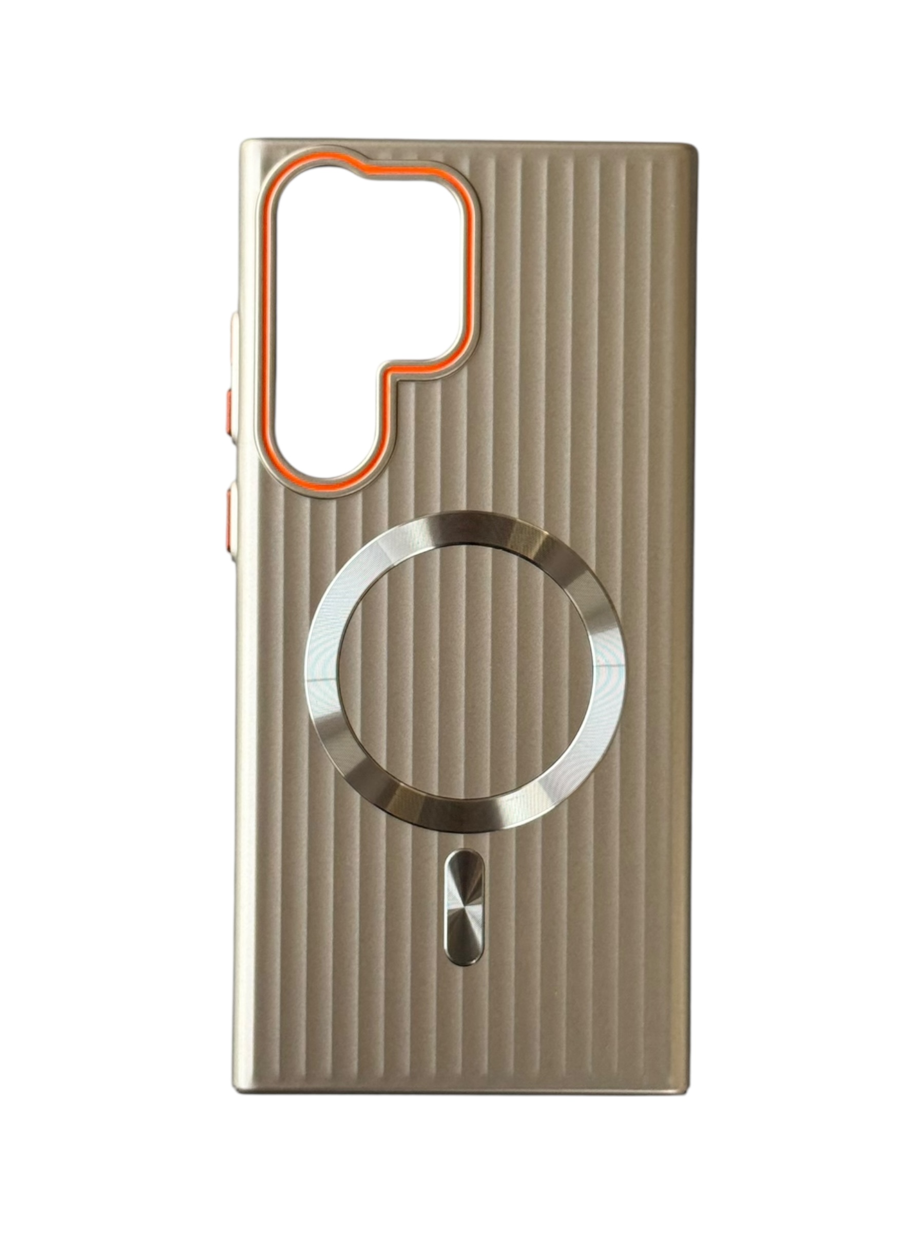 Чохол Ribbed Case with MagSafe для Samsung S23 Ultra (gray)
