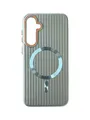 Чохол Ribbed Case with MagSafe для Samsung S24 (light blue)