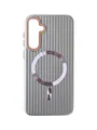 Чохол Ribbed Case with MagSafe для Samsung S24 FE (light purple)