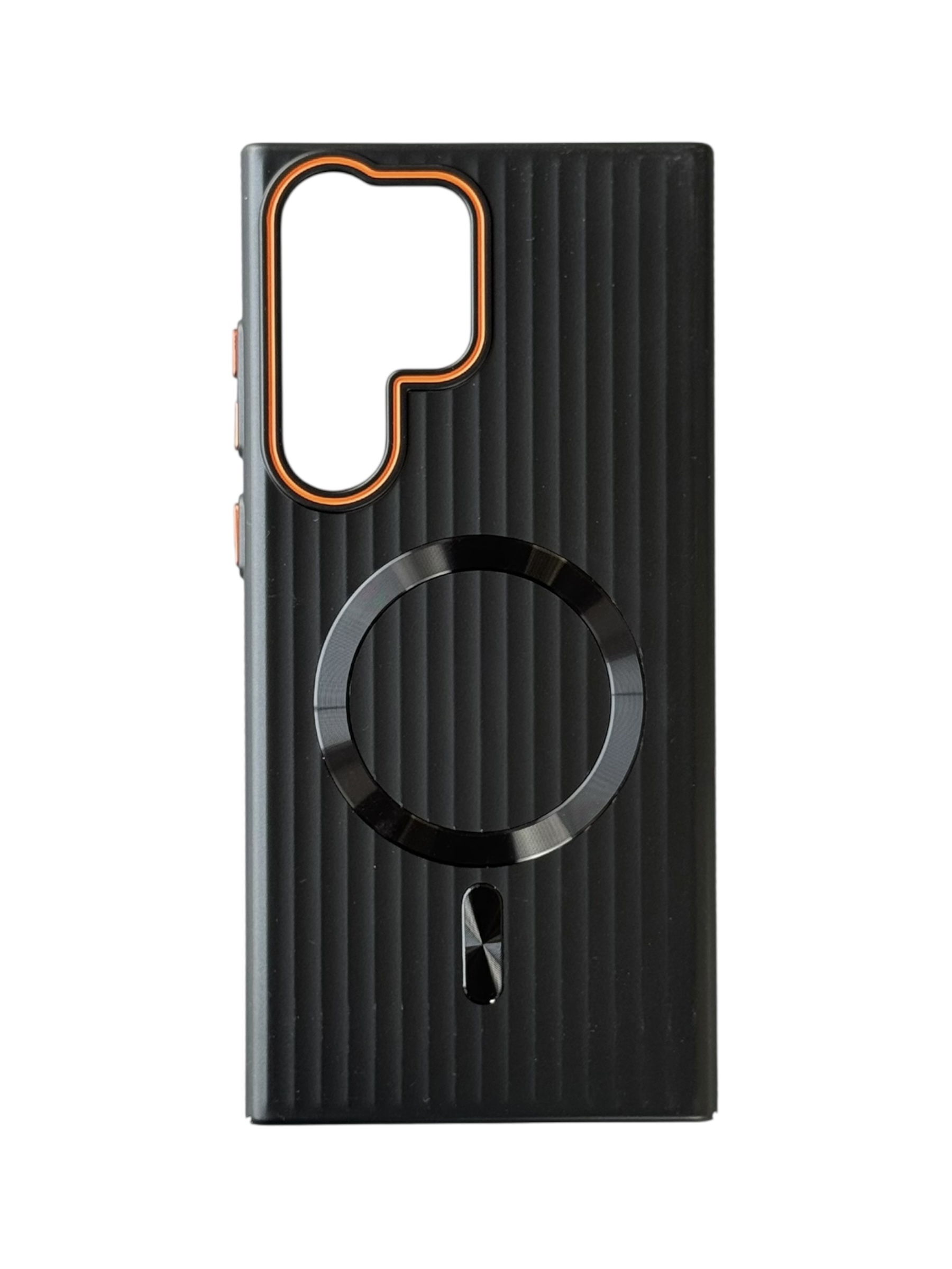 Чохол Ribbed Case with MagSafe для Samsung S24 Ultra (black)