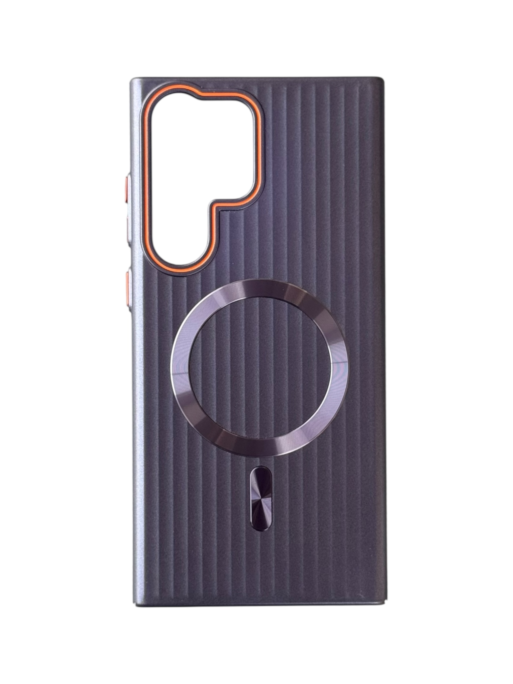 Чохол Ribbed Case with MagSafe для Samsung S24 Ultra (purple)