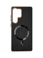 Чохол Ribbed Case with MagSafe для Samsung S25 Ultra (black)
