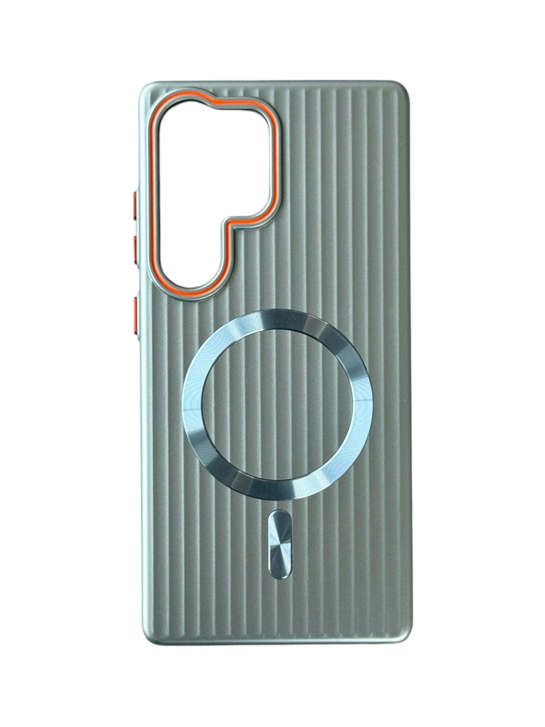 Чохол Ribbed Case with MagSafe для Samsung S25 Ultra (light blue)