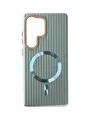 Чохол Ribbed Case with MagSafe для Samsung S25 Ultra (light blue)
