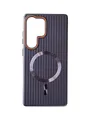 Чохол Ribbed Case with MagSafe для Samsung S25 Ultra (purple)