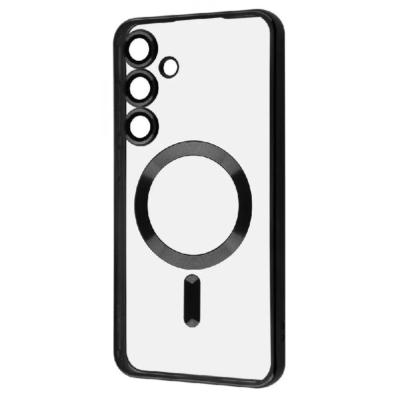 Чохол MetalColor Case MagSafe Samsung S25 Edge (black)
