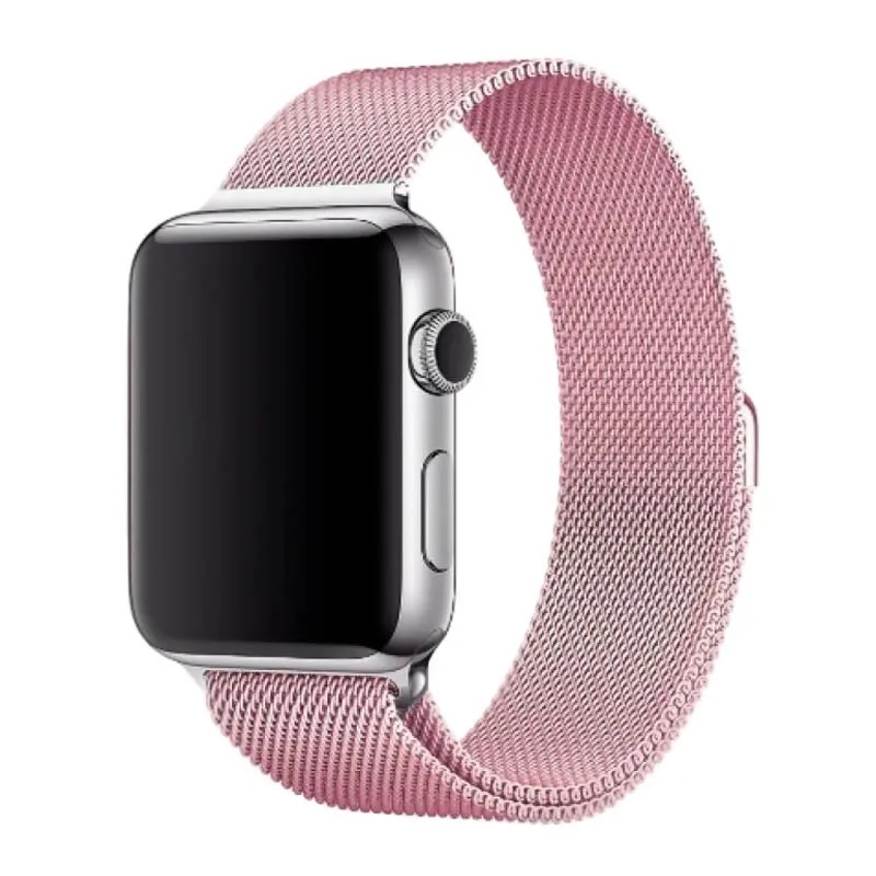 Ремінець Milanese Loop 42(ser.1-3)/44/45/46/49mm (rose pink)