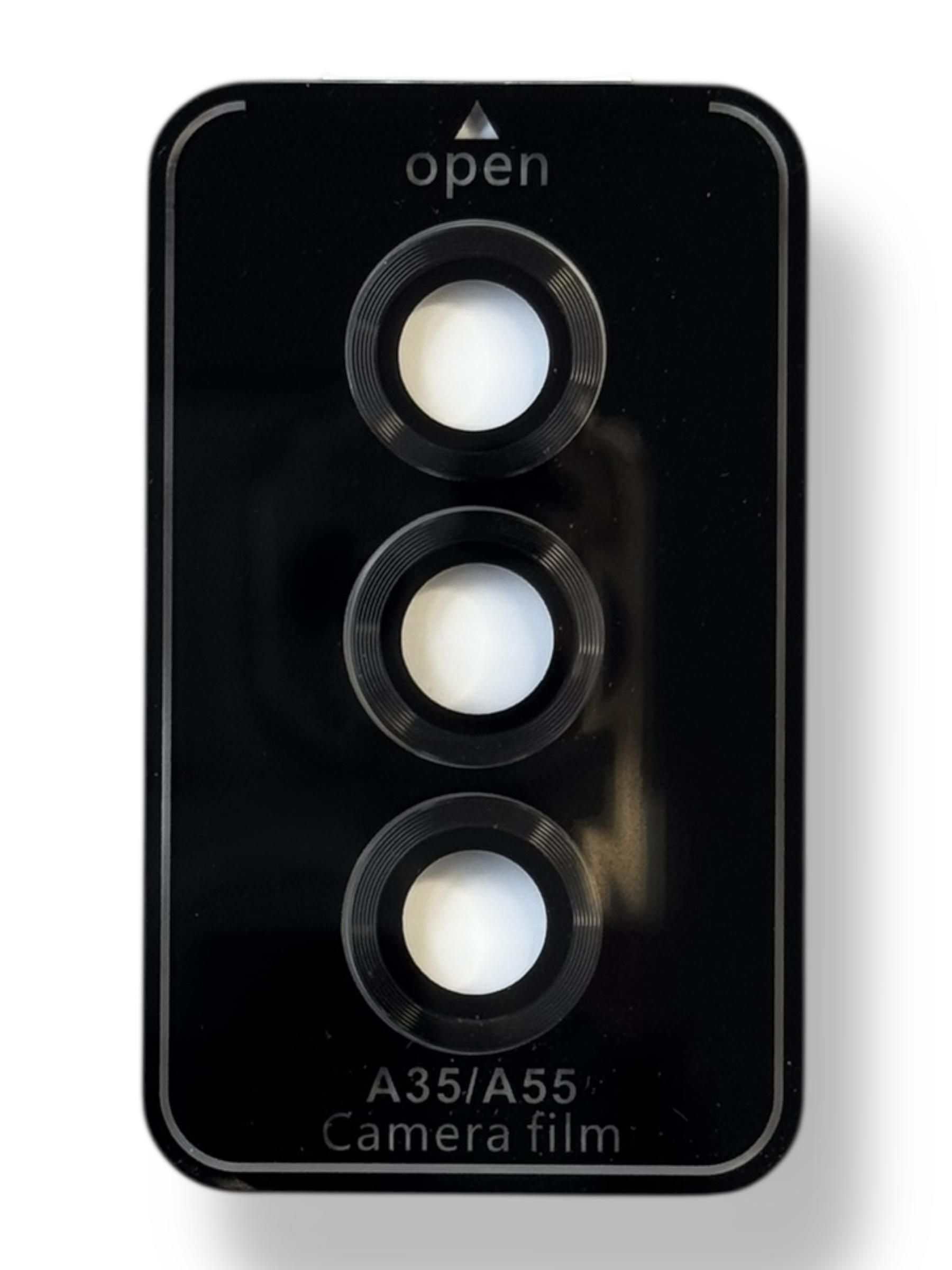 Захисне Скло Metal Classic на камеру для Samsung Galaxy A55 (black)