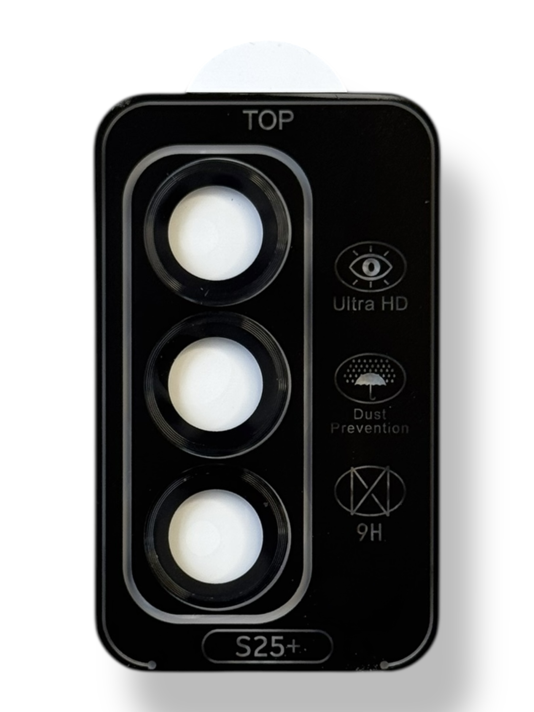 Захисне Скло Metal Classic на камеру для Samsung Galaxy S25 Plus (black)