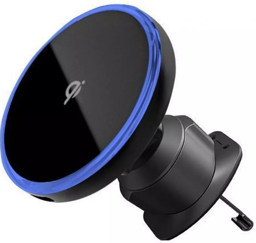 Автомобільний тримач з бездротовим ЗП Proove UNO 15W (black)
