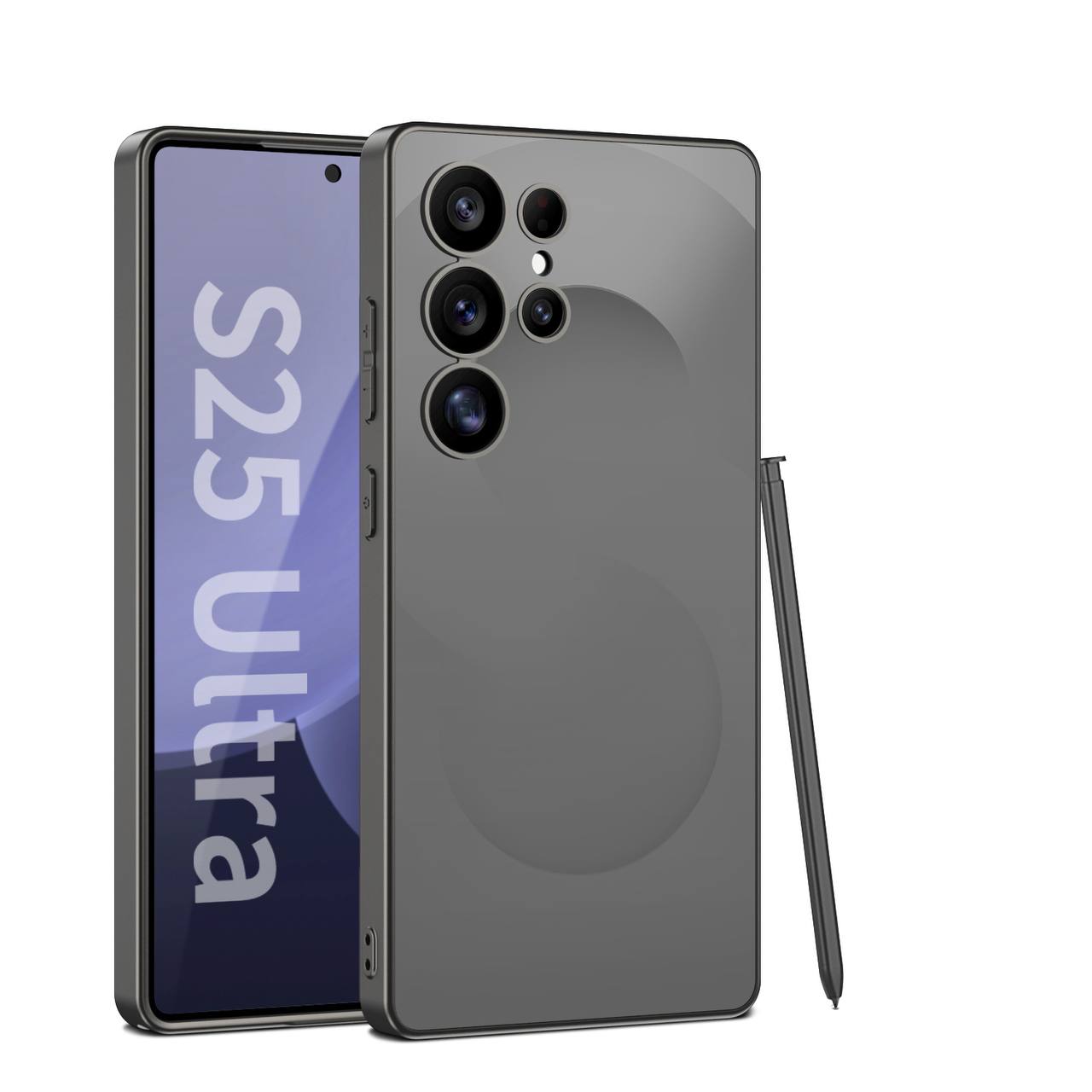 Чохол GKK Case AG Metal Skin Series для Samsung Galaxy S25 Ultra (gray)