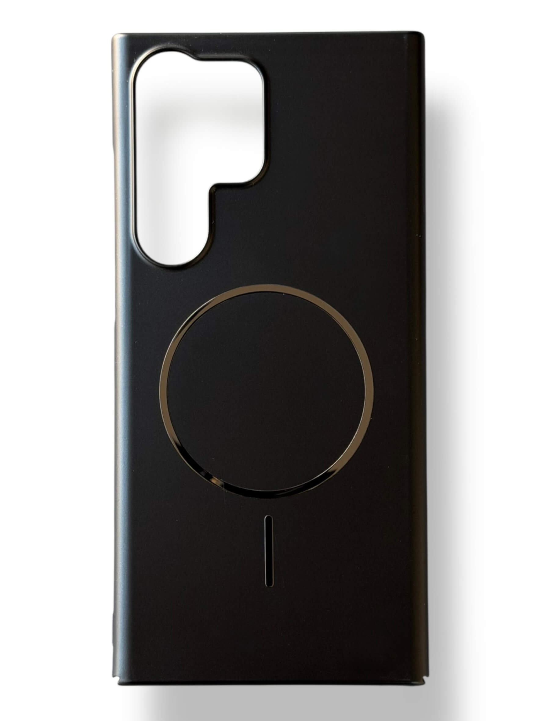 Чохол MetalSkin Case with MagSafe для Samsung Galaxy S22 Ultra (black)