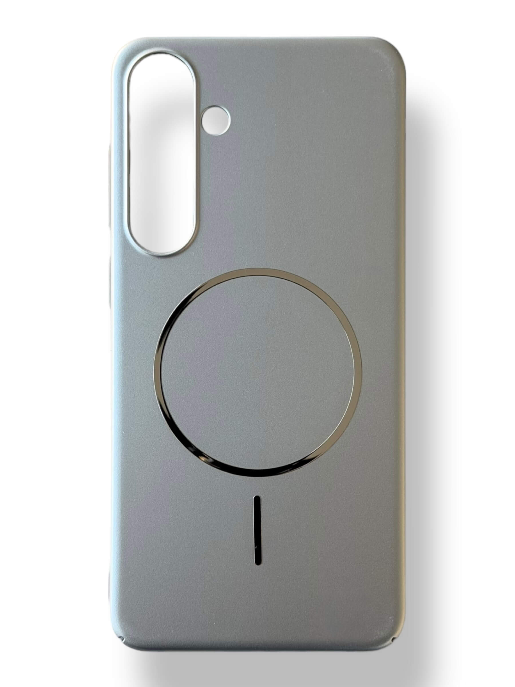 Чохол MetalSkin Case with MagSafe для Samsung Galaxy S24 FE (silver)
