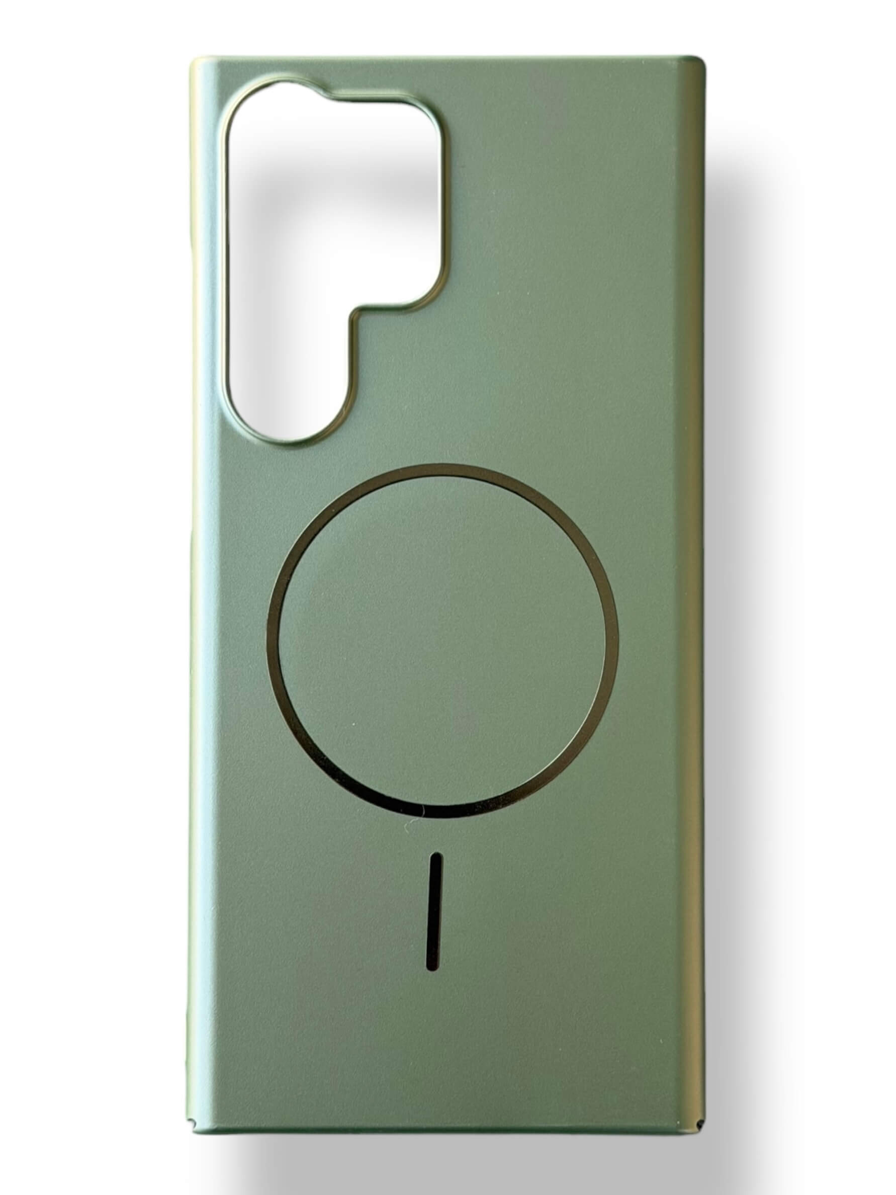Чохол MetalSkin Case with MagSafe для Samsung Galaxy S24 Ultra (fresh green)