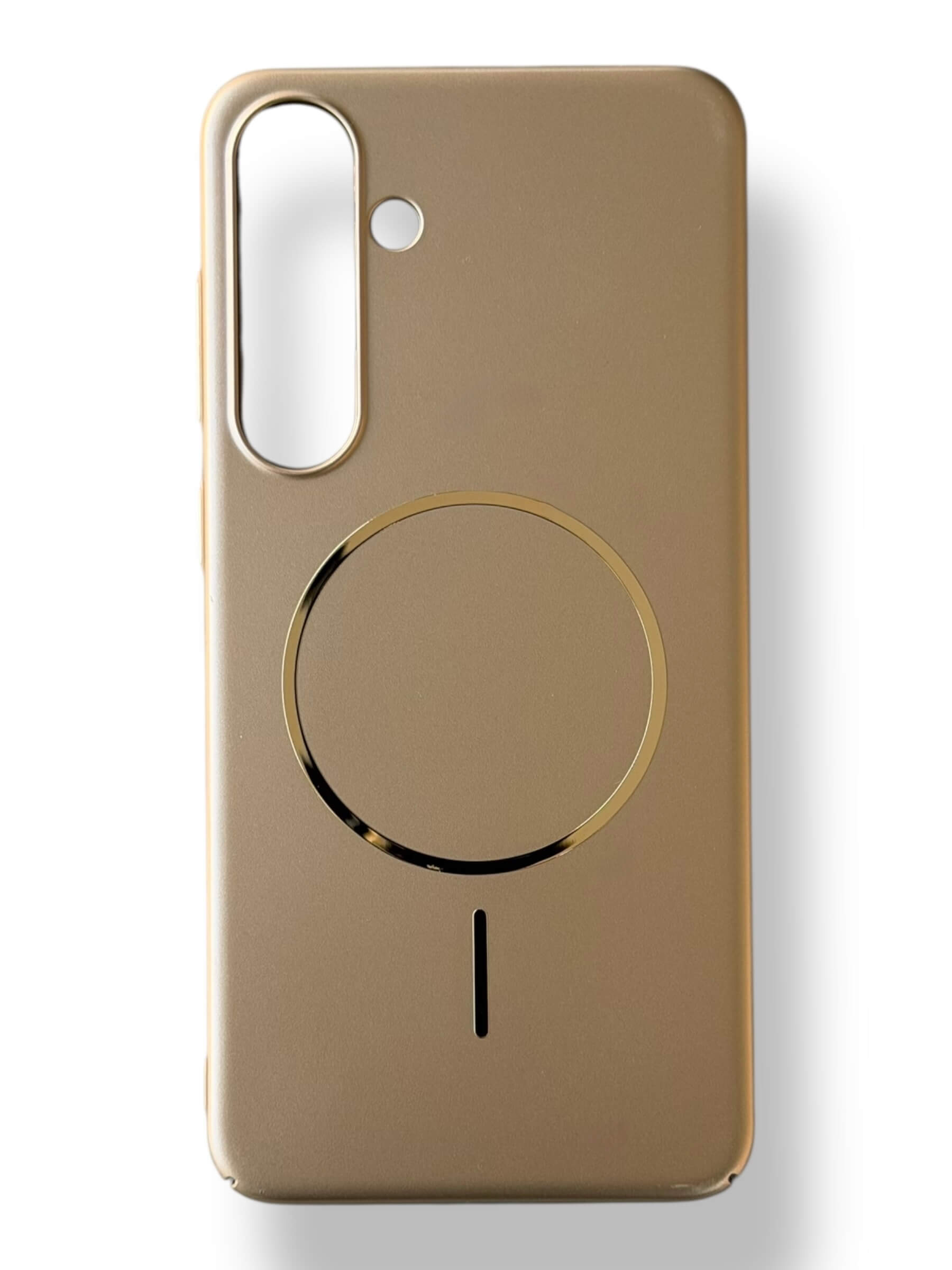 Чохол MetalSkin Case with MagSafe для Samsung Galaxy S25 Plus (desert gold)