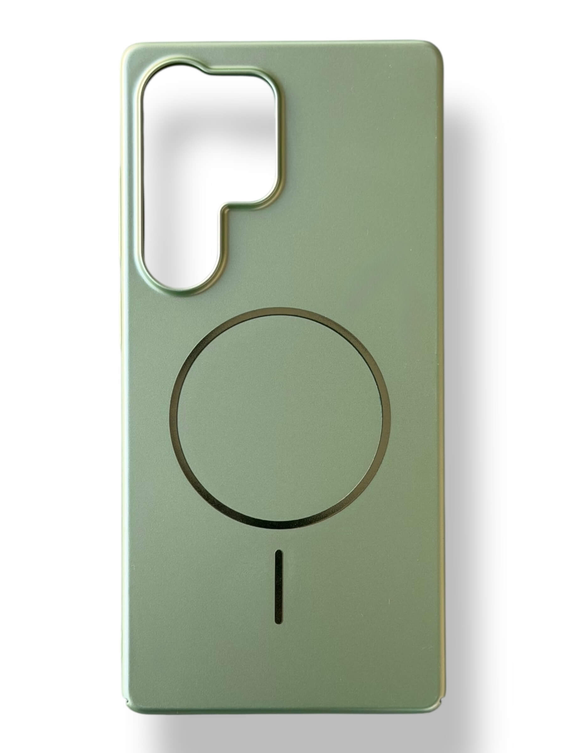 Чохол MetalSkin Case with MagSafe для Samsung Galaxy S25 Ultra (fresh green)