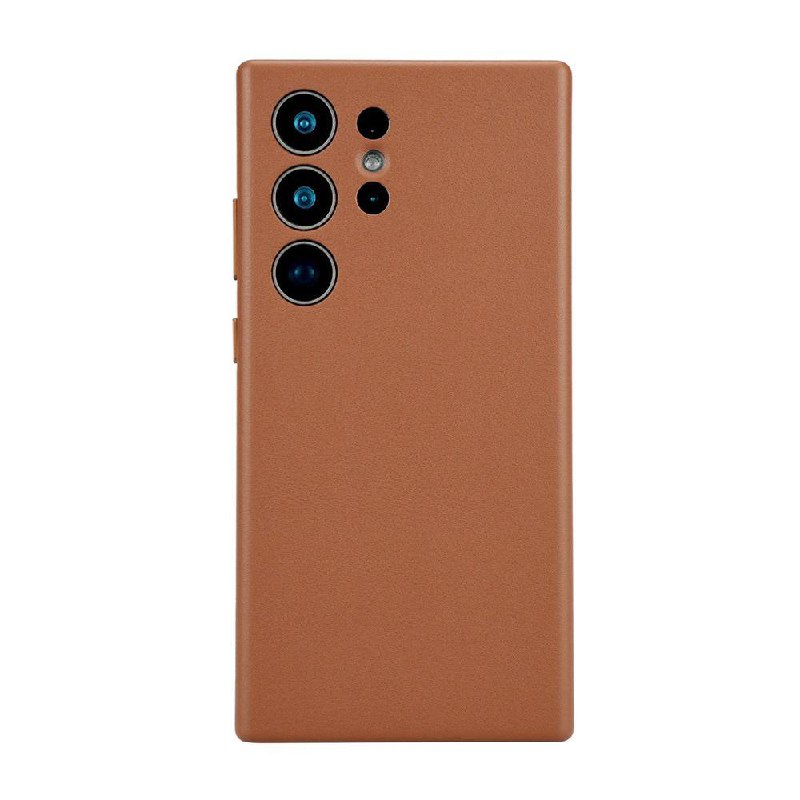Чохол Leather Case with MagSafe для Samsung Galaxy S23 Ultra (brown)