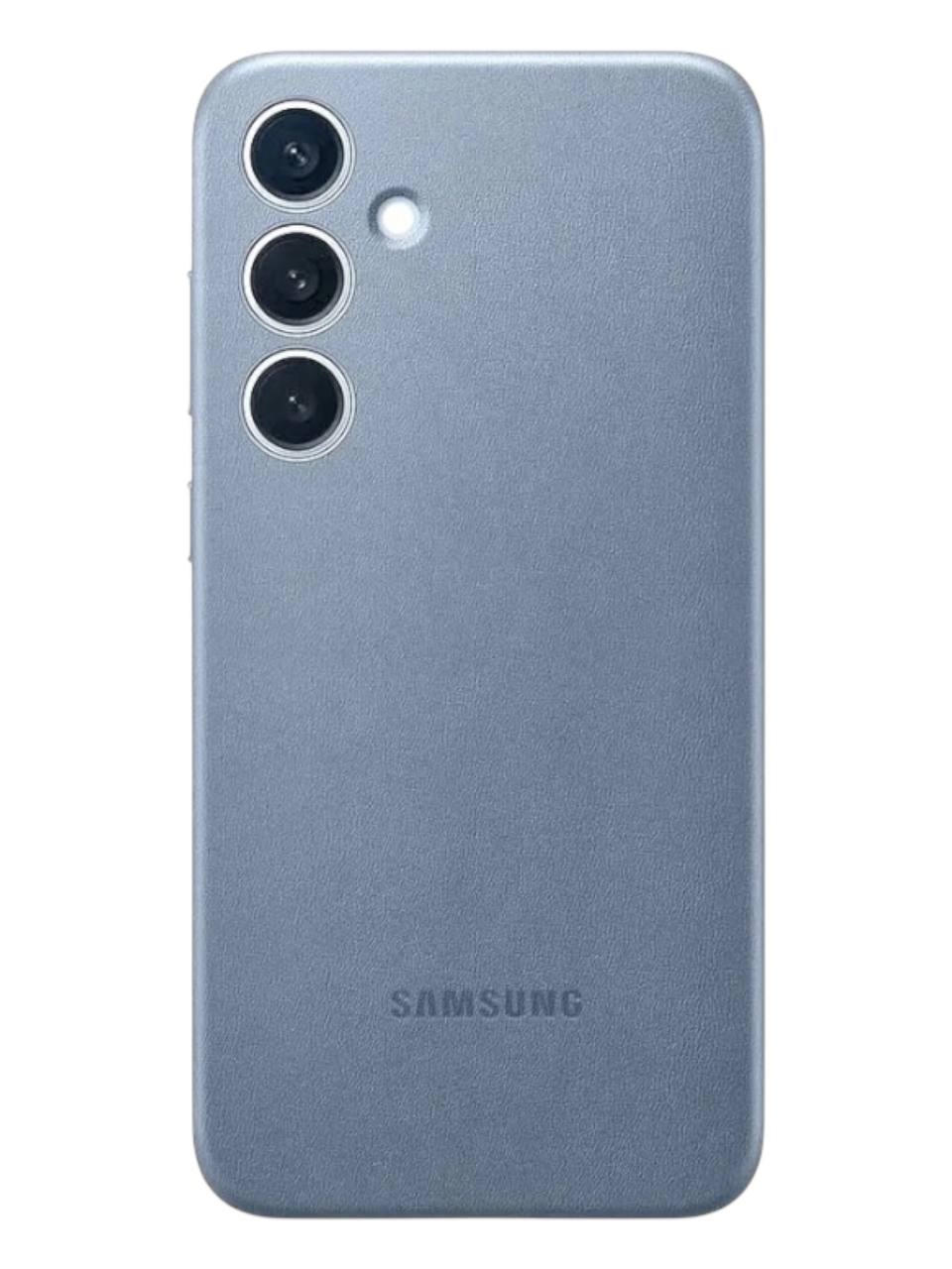 Чохол Leather Case with MagSafe для Samsung Galaxy S24 (light blue)