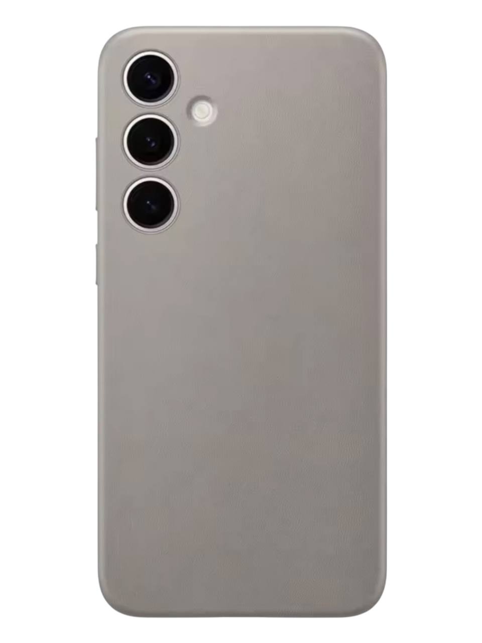 Чохол Leather Case with MagSafe для Samsung Galaxy S24 Plus (light gray)