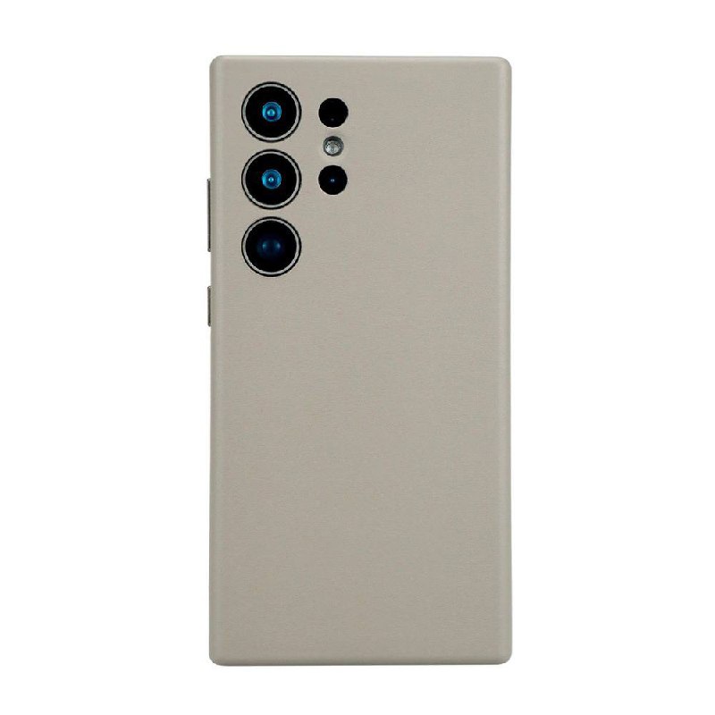 Чохол Leather Case with MagSafe для Samsung Galaxy S24 Ultra (light gray)