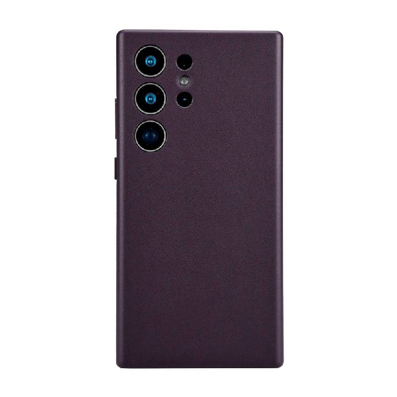 Чохол Leather Case with MagSafe для Samsung Galaxy S24 Ultra (purple)