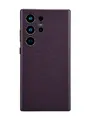 Чохол Leather Case with MagSafe для Samsung Galaxy S24 Ultra (purple)