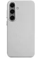 Чохол Leather Case with MagSafe для Samsung Galaxy S25 (light gray)