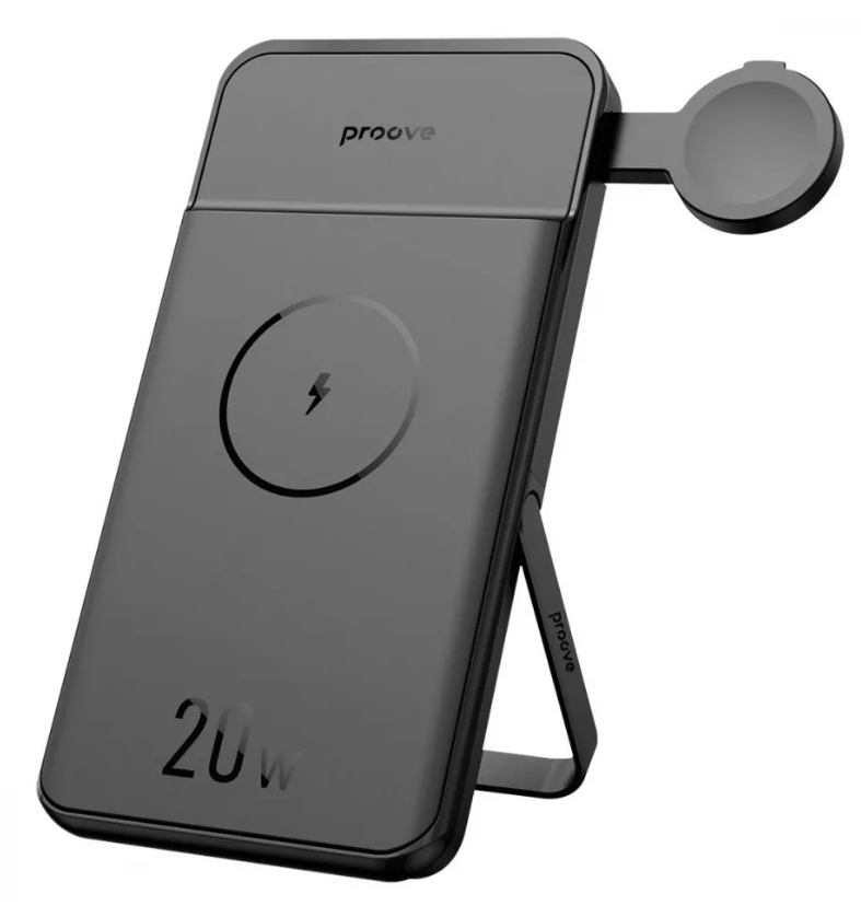 Портативна батарея Proove Power Stand 2 in 1 20W 10000mAh (black)
