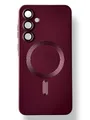 Чохол Sapphire Matte Case with MagSafe для Samsung S25 FE (red wine)