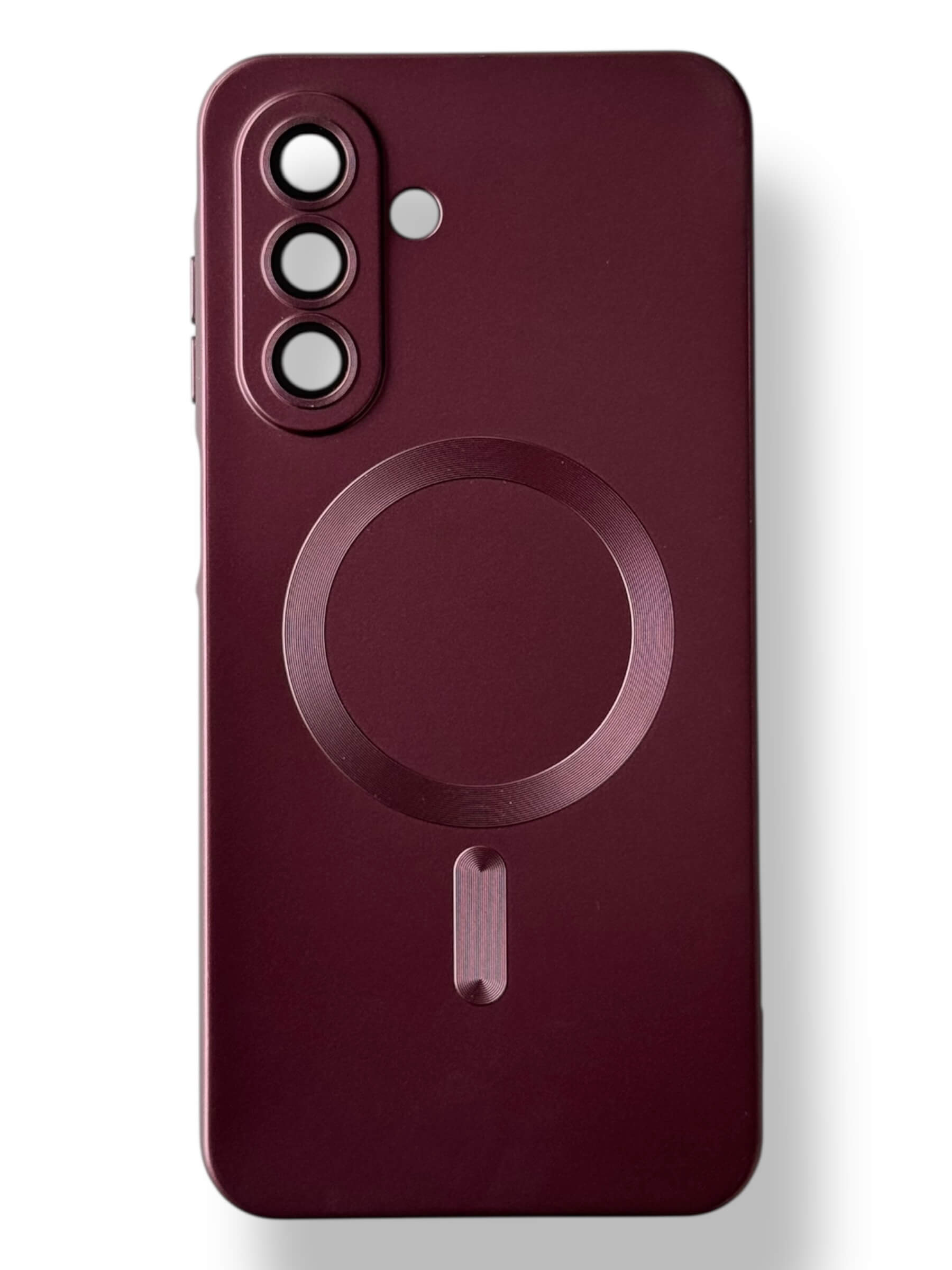 Чохол Sapphire Matte Case with MagSafe для Samsung A26 (red wine)