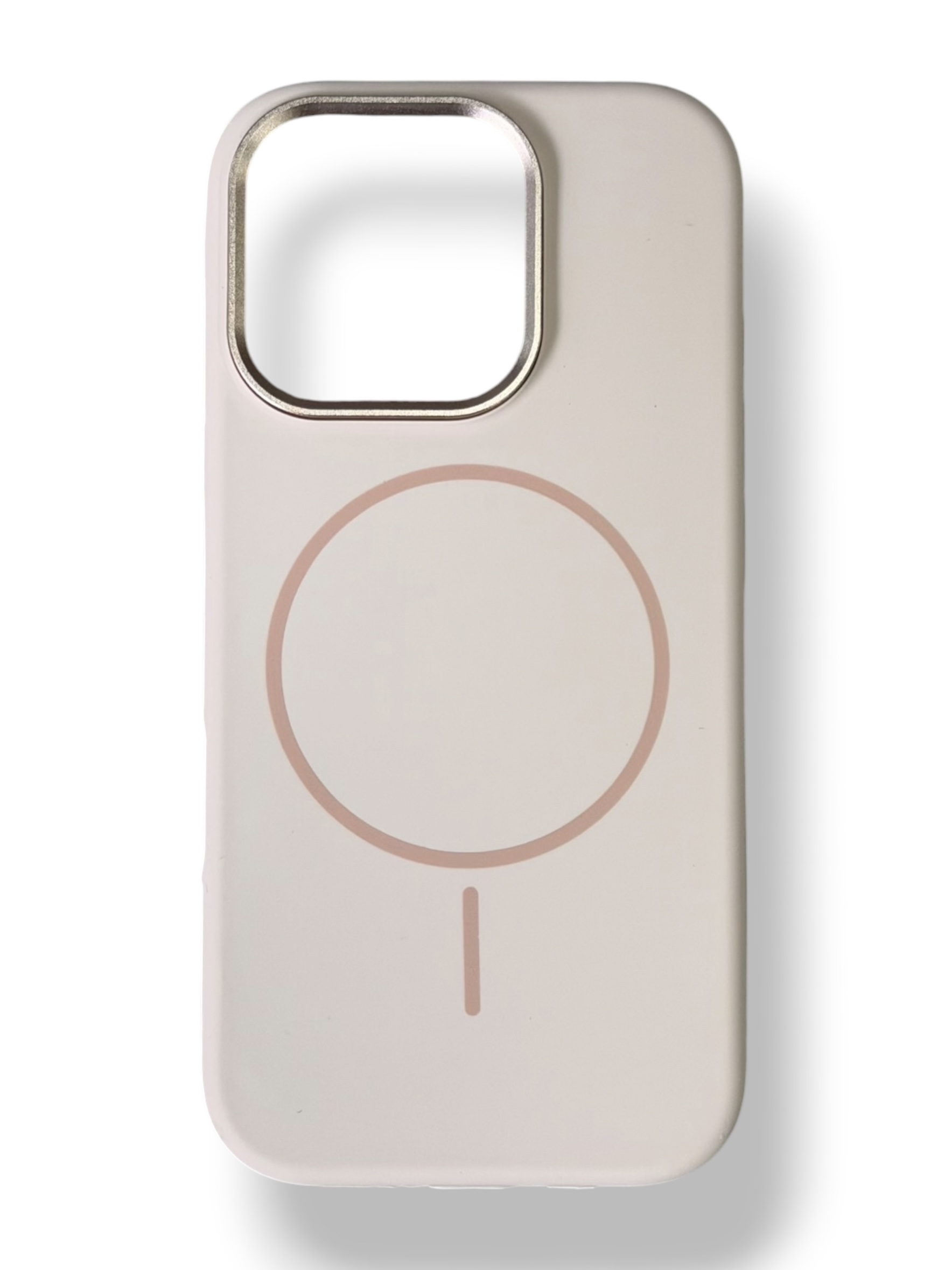 Чохол Beats Silicone Case with MagSafe для 16 Pro (pink white)