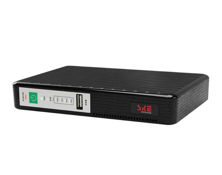 Джерело Безперебійного живлення для роутера Mini UPS SKE POE-432N 8800mAh (black)