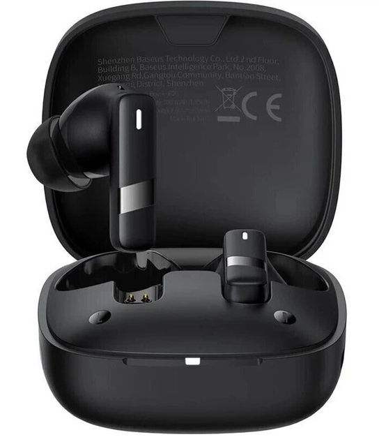 Бездротові навушники Baseus Bowie E20 True Wireless Earphones Stellar (black)
