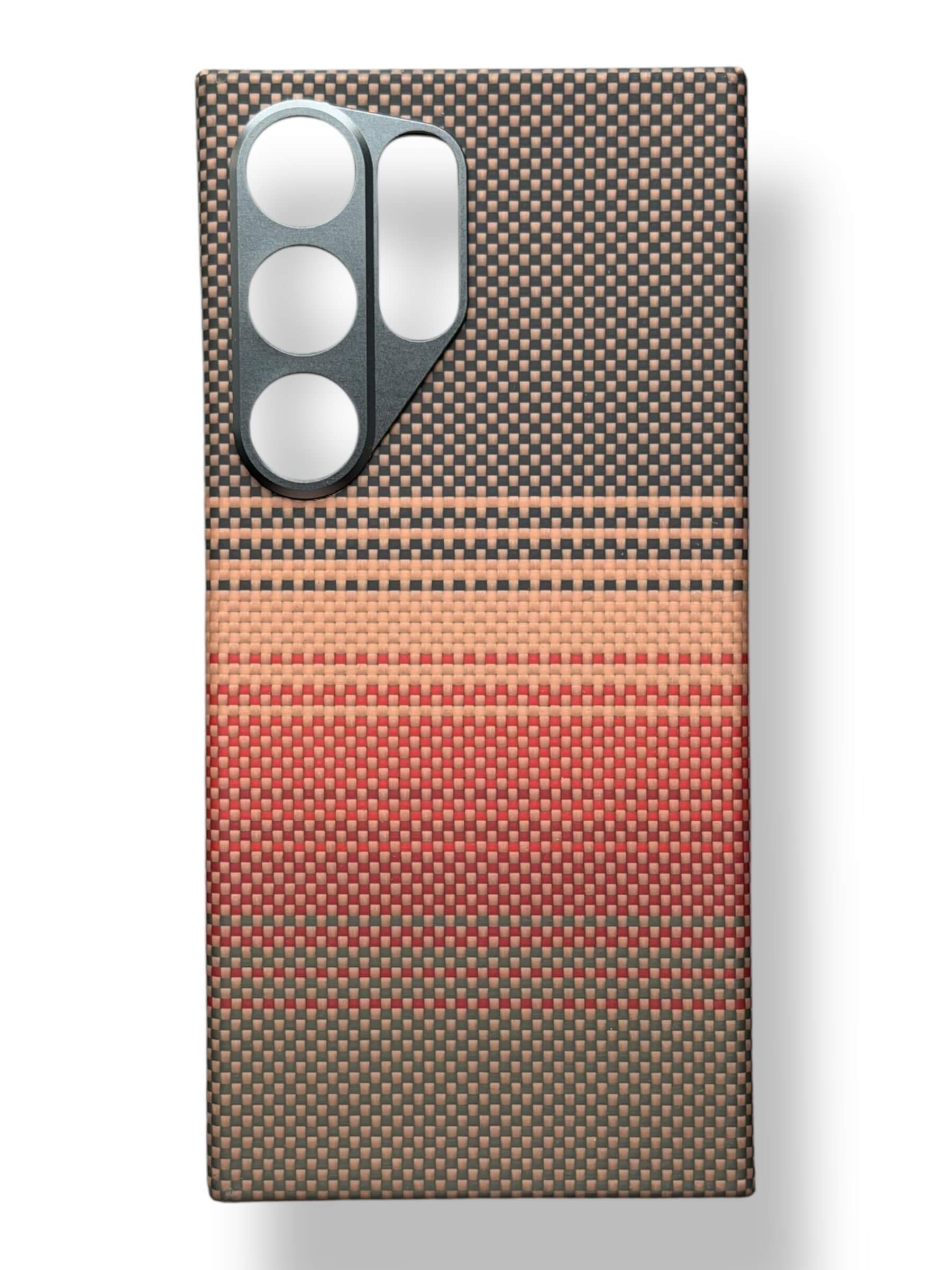 Чохол Carbon Slim Case with MagSafe для Samsung S25 Ultra (sunset)