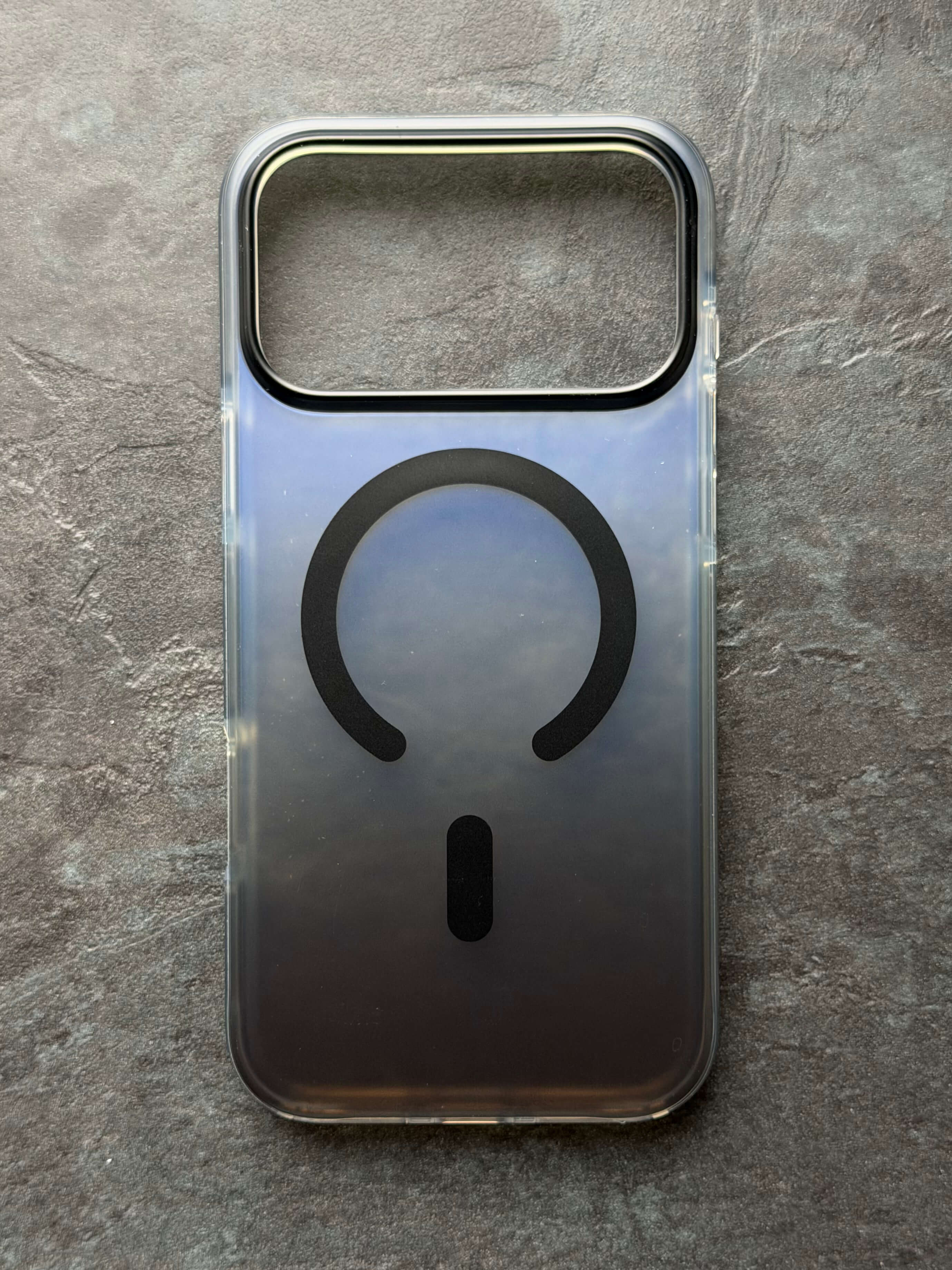 Чохол Gradient Case with MagSafe для iPhone 17 ProMax (black)