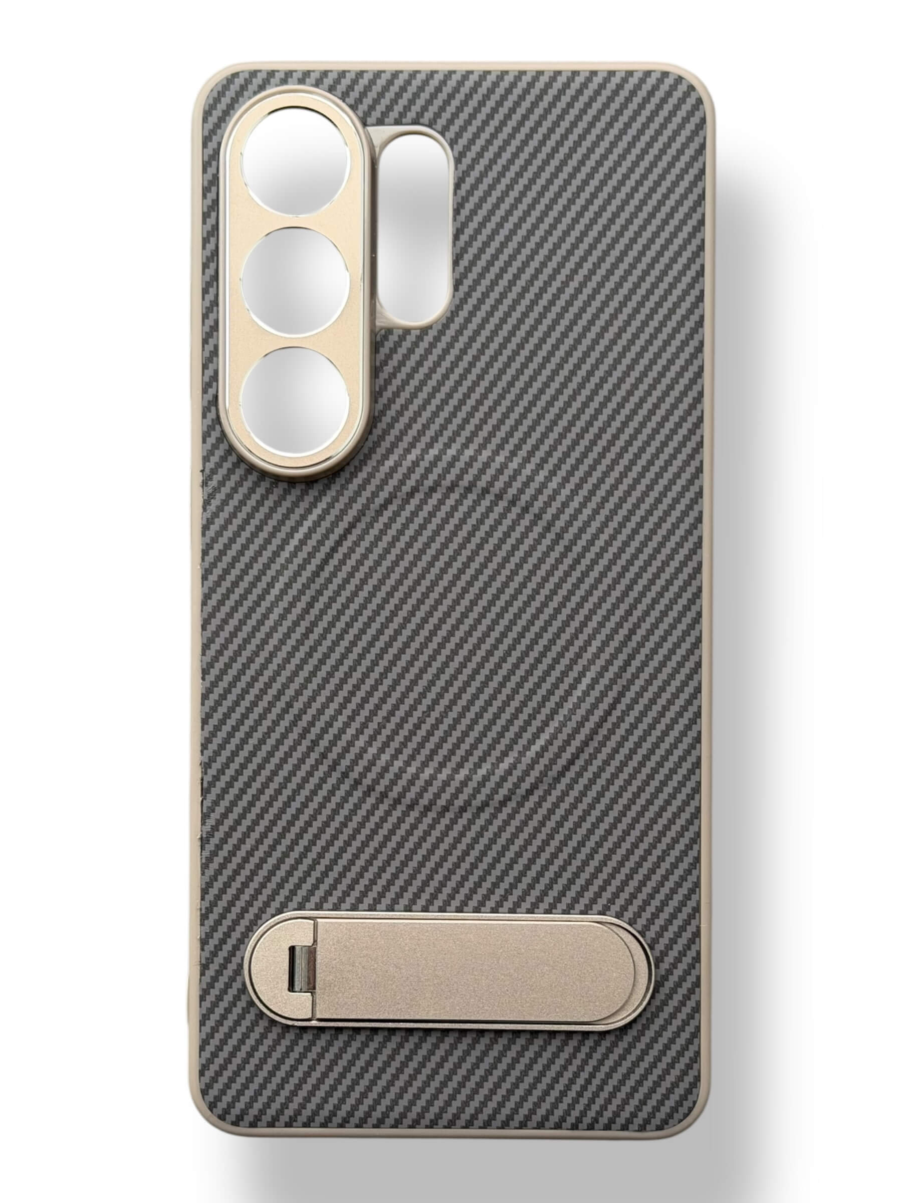 Чохол VAWI Carbon Stand Case with MagSafe для Samsung S26 Ultra (gray)