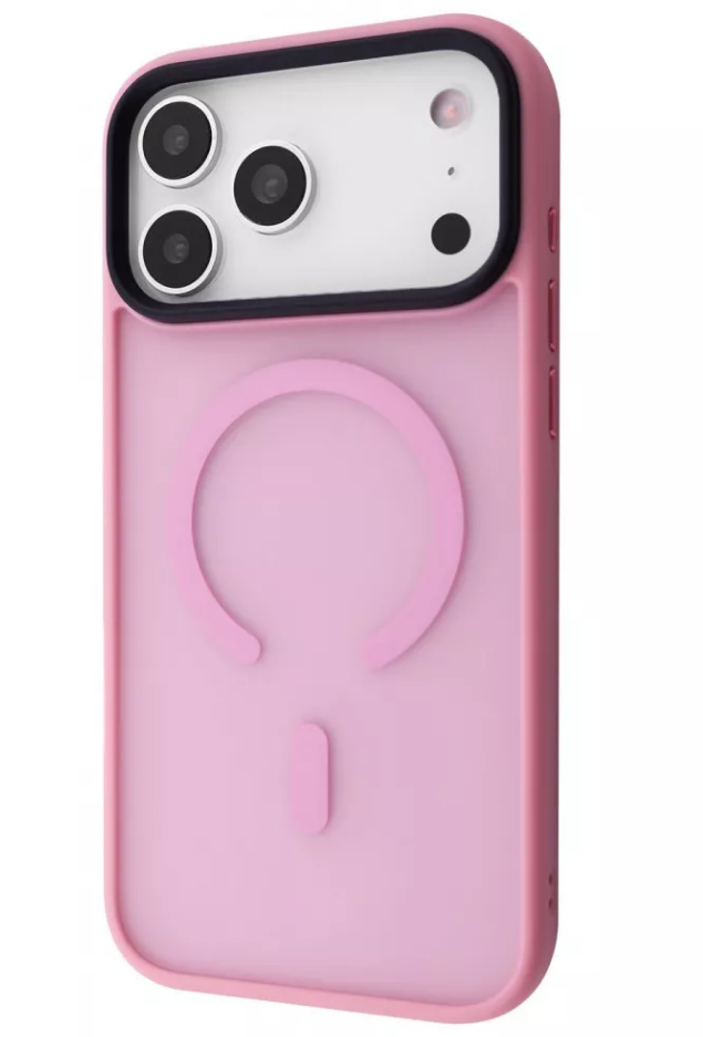 Чохол Matte Insane Case MagSafe iPhone 17 Pro (pink)
