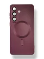 Чохол Sapphire Matte Case with MagSafe для Samsung S26 (red wine)