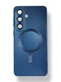 Чохол Sapphire Matte Case with MagSafe для Samsung S26 Plus (dark blue)