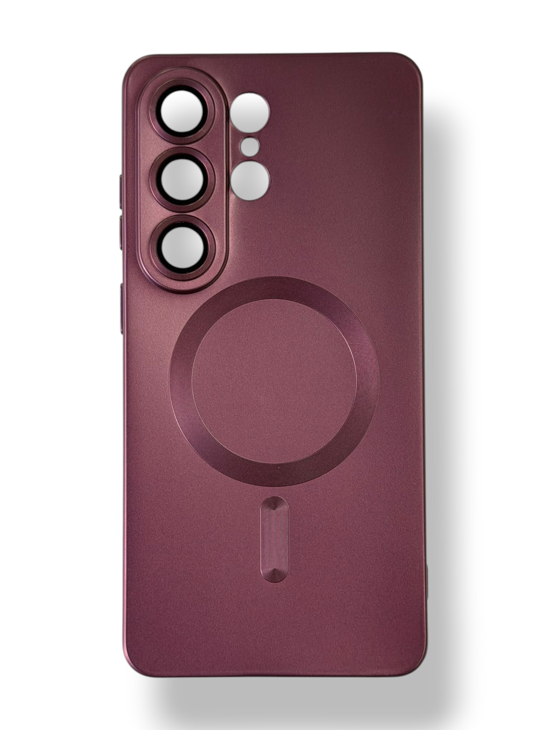 Чохол Sapphire Matte Case with MagSafe для Samsung S26 Ultra (red wine)