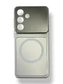 Чохол Frosted Glass Case with MagSafe для Samsung S26 (titanium)
