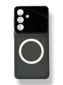 Чохол Frosted Glass Case with MagSafe для Samsung S26 (black)
