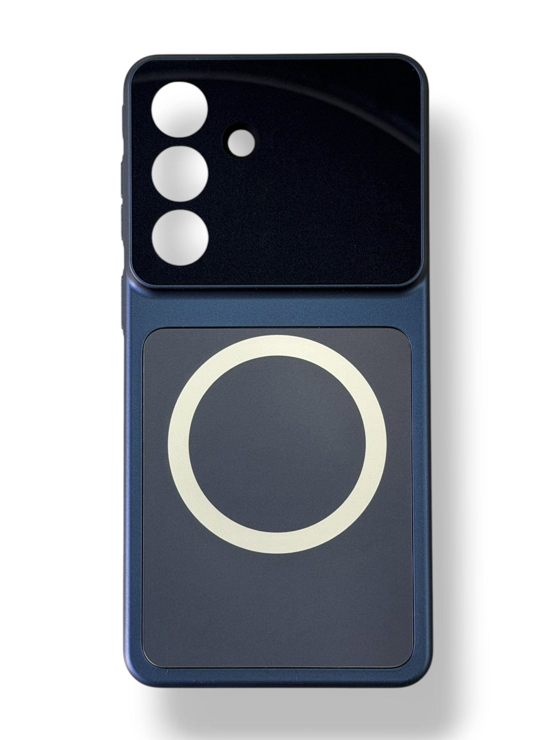 Чохол Frosted Glass Case with MagSafe для Samsung S26 (royal blue)