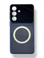 Чохол Frosted Glass Case with MagSafe для Samsung S26 (royal blue)