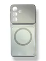 Чохол Frosted Glass Case with MagSafe для Samsung S26 Plus (silver)