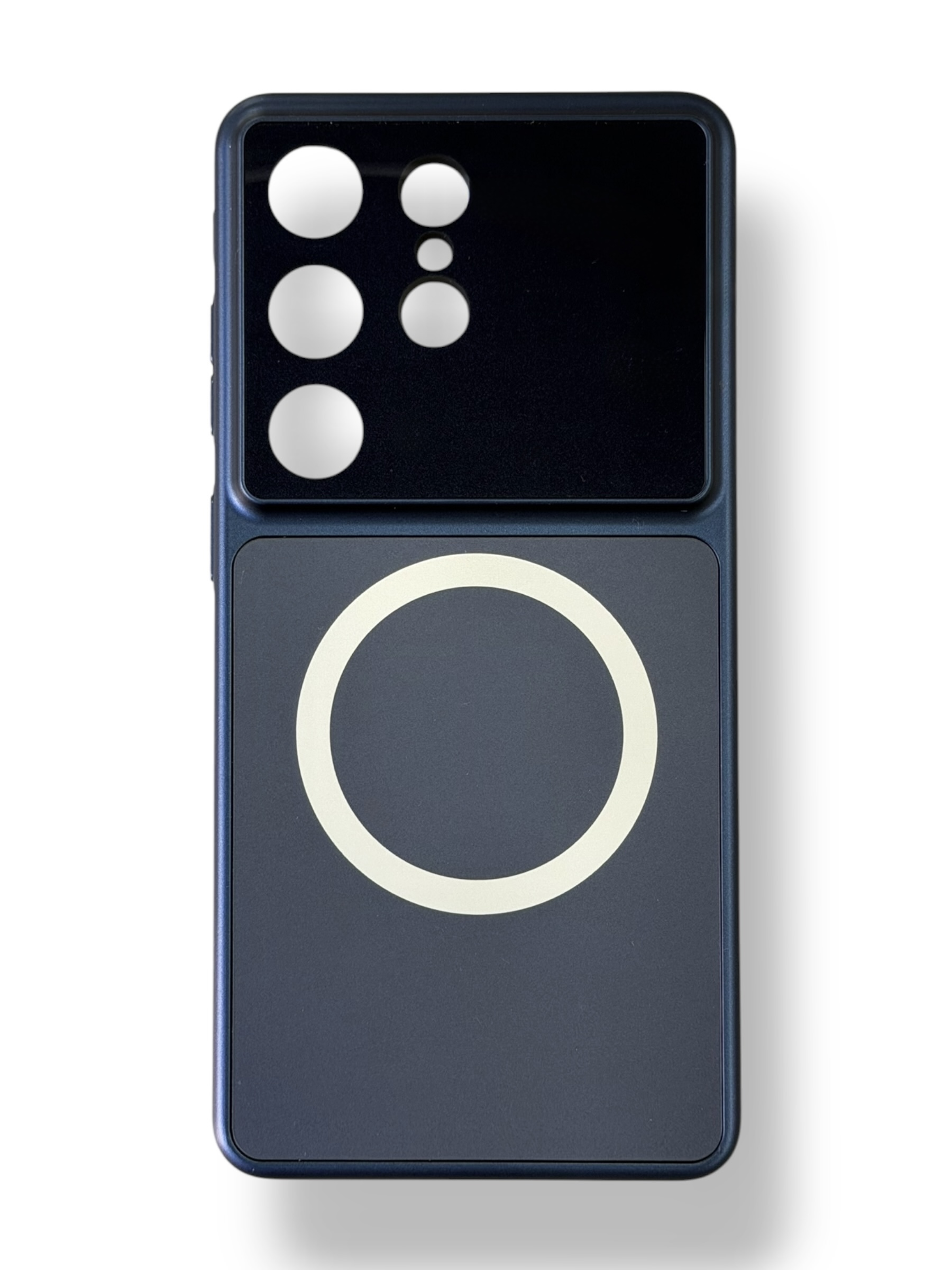 Чохол Frosted Glass Case with MagSafe для Samsung S26 Ultra (royal blue)